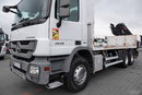 Mercedes ACTROS 2636 / 6x4 / SKRZYNIOWY 6, 5 M + HDS HIAB 166 - 5x WYSÓW 15 M / STEROWANIE RADIOWE / EURO 5  zdjęcie 9
