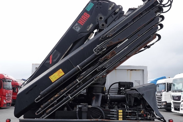 Mercedes ACTROS 2636 / 6x4 / SKRZYNIOWY 6, 5 M + HDS HIAB 166 - 5x WYSÓW 15 M / STEROWANIE RADIOWE / EURO 5  zdjęcie 13