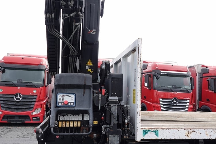 Mercedes ACTROS 2636 / 6x4 / SKRZYNIOWY 6, 5 M + HDS HIAB 166 - 5x WYSÓW 15 M / STEROWANIE RADIOWE / EURO 5  zdjęcie 14