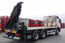 Mercedes ACTROS 2636 / 6x4 / SKRZYNIOWY 6, 5 M + HDS HIAB 166 - 5x WYSÓW 15 M / STEROWANIE RADIOWE / EURO 5  zdjęcie 19