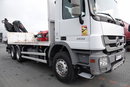 Mercedes ACTROS 2636 / 6x4 / SKRZYNIOWY 6, 5 M + HDS HIAB 166 - 5x WYSÓW 15 M / STEROWANIE RADIOWE / EURO 5  zdjęcie 20