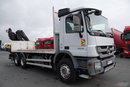 Mercedes ACTROS 2636 / 6x4 / SKRZYNIOWY 6, 5 M + HDS HIAB 166 - 5x WYSÓW 15 M / STEROWANIE RADIOWE / EURO 5  zdjęcie 21