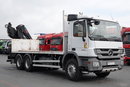 Mercedes ACTROS 2636 / 6x4 / SKRZYNIOWY 6, 5 M + HDS HIAB 166 - 5x WYSÓW 15 M / STEROWANIE RADIOWE / EURO 5  zdjęcie 22