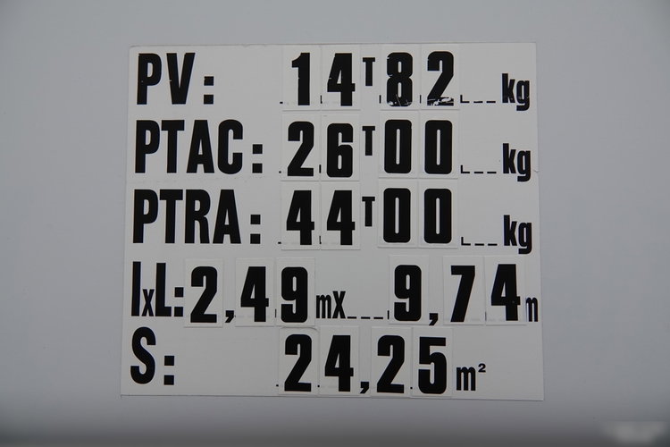 Mercedes ACTROS 2636 / 6x4 / SKRZYNIOWY 6, 5 M + HDS HIAB 166 - 5x WYSÓW 15 M / STEROWANIE RADIOWE / EURO 5  zdjęcie 23