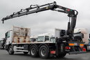 Mercedes ACTROS 2636 / 6x4 / SKRZYNIOWY 6, 5 M + HDS HIAB 166 - 5x WYSÓW 15 M / STEROWANIE RADIOWE / EURO 5  zdjęcie 3