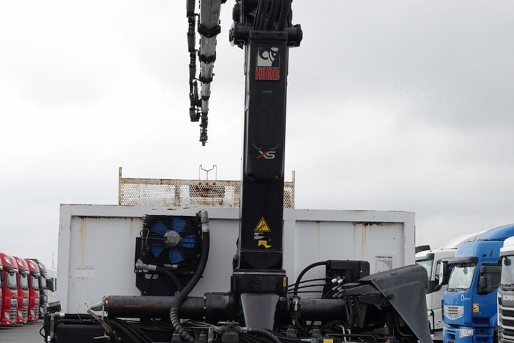 Mercedes ACTROS 2636 / 6x4 / SKRZYNIOWY 6, 5 M + HDS HIAB 166 - 5x WYSÓW 15 M / STEROWANIE RADIOWE / EURO 5  zdjęcie 4