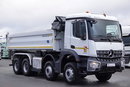 Mercedes AROCS 3243 / 8x4 / WYWROTKA + HYDROBURTA / BORDMATIC / MEILLER KIPPER / EURO 6 / OPONY 100 % / 50 TYS.KM. zdjęcie 24