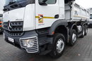 Mercedes AROCS 3243 / 8x4 / WYWROTKA + HYDROBURTA / BORDMATIC / MEILLER KIPPER / EURO 6 / OPONY 100 % / 50 TYS.KM. zdjęcie 26