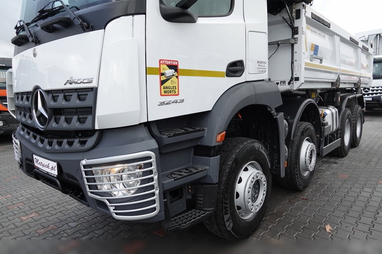 Mercedes AROCS 3243 / 8x4 / WYWROTKA + HYDROBURTA / BORDMATIC / MEILLER KIPPER / EURO 6 / OPONY 100 % / 50 TYS.KM. zdjęcie 26