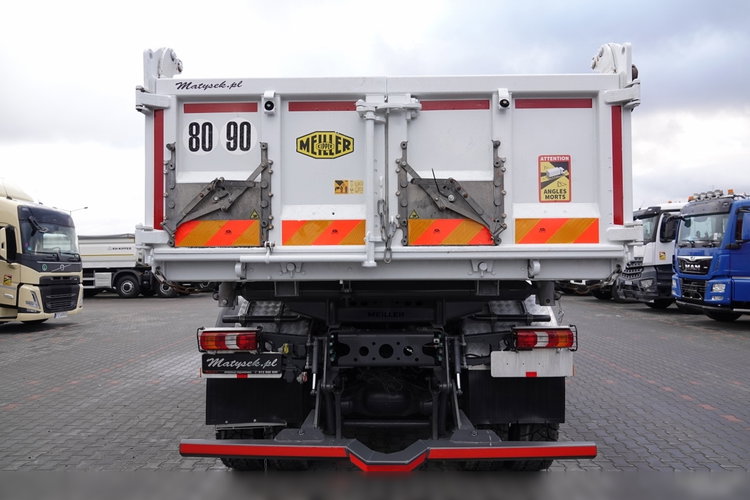 Mercedes AROCS 3243 / 8x4 / WYWROTKA + HYDROBURTA / BORDMATIC / MEILLER KIPPER / EURO 6 / OPONY 100 % / 50 TYS.KM. zdjęcie 29