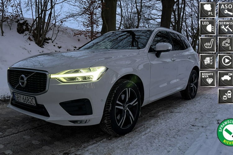 Volvo XC 60 2.0D4 AWD -R-Designe full opcja max bezwypadkowy full serwis zamiana zdjęcie 1