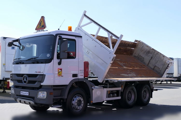 Mercedes ACTROS 2636 / 6x4 / WYWROTKA 3 stronna / BORDMATIC / HYDROBURTA / EEV EURO 5 /  zdjęcie 11