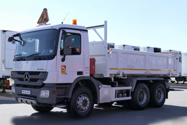 Mercedes ACTROS 2636 / 6x4 / WYWROTKA 3 stronna / BORDMATIC / HYDROBURTA / EEV EURO 5 /  zdjęcie 21