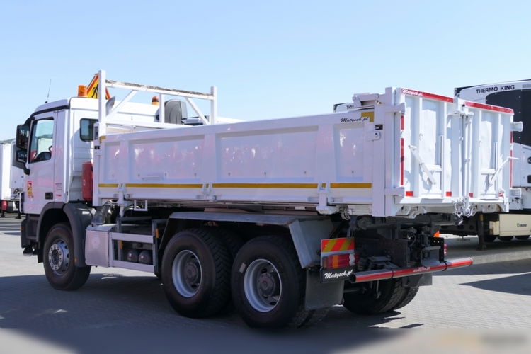 Mercedes ACTROS 2636 / 6x4 / WYWROTKA 3 stronna / BORDMATIC / HYDROBURTA / EEV EURO 5 /  zdjęcie 24