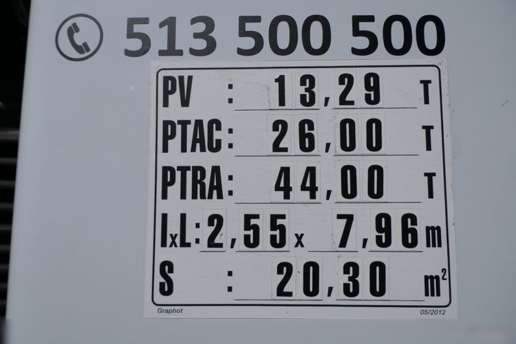 Mercedes ACTROS 2636 / 6x4 / WYWROTKA 3 stronna / BORDMATIC / HYDROBURTA / EEV EURO 5 /  zdjęcie 53