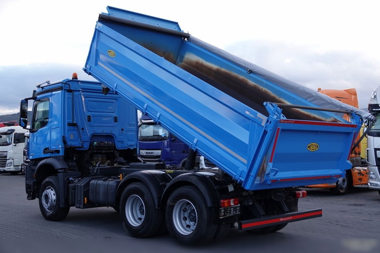 Mercedes AROCS 2636 / 6x4 / WYWROTKA 3 STRONNA / MEILLER KIPER / EURO 6 / ŁADOWNOŚĆ: 14.100 KG  zdjęcie 4