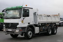 Mercedes ACTROS 3336 / 6x4 / WYWROTKA / BORDMATIC / HYDROBURTA / MEILLER KIPER / OPONY 100% zdjęcie 11
