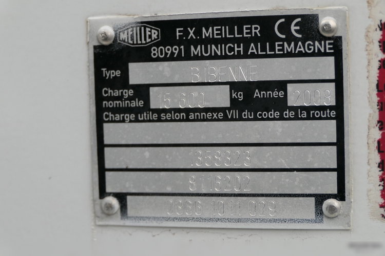 Mercedes ACTROS 3336 / 6x4 / WYWROTKA / BORDMATIC / HYDROBURTA / MEILLER KIPER / OPONY 100% zdjęcie 25