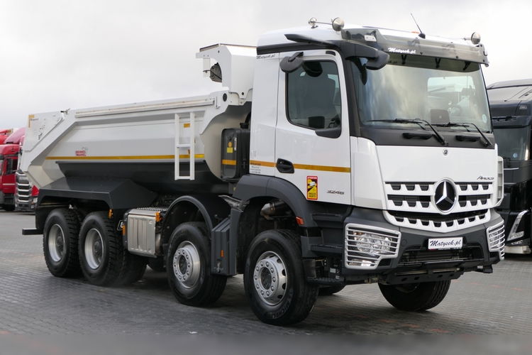 Mercedes AROCS 3246 / 8x4 / WYWROTKA / TYLNOZSYP / EURO 6 / OPONY 100 %  zdjęcie 16