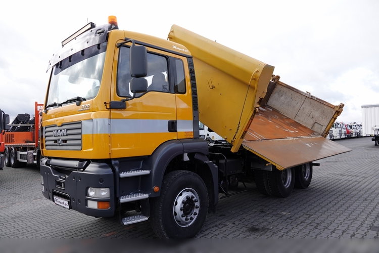 MAN TGA 35.350 / 6x4 / WYWROTKA / HYDROBURTA /UAL / BORDMATIC / SPROWADZONY  zdjęcie 10