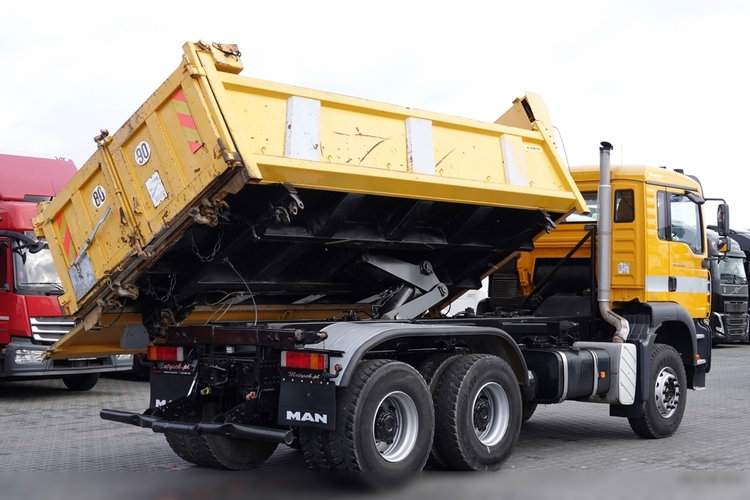 MAN TGA 35.350 / 6x4 / WYWROTKA / HYDROBURTA /UAL / BORDMATIC / SPROWADZONY  zdjęcie 14