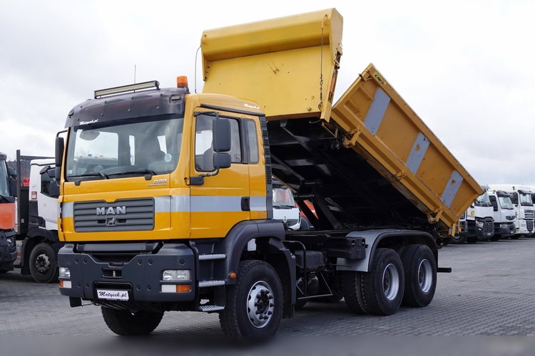 MAN TGA 35.350 / 6x4 / WYWROTKA / HYDROBURTA /UAL / BORDMATIC / SPROWADZONY  zdjęcie 1