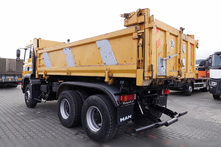 MAN TGA 35.350 / 6x4 / WYWROTKA / HYDROBURTA /UAL / BORDMATIC / SPROWADZONY  zdjęcie 19