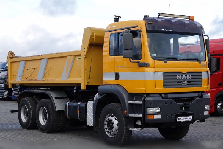 MAN TGA 35.350 / 6x4 / WYWROTKA / HYDROBURTA /UAL / BORDMATIC / SPROWADZONY  zdjęcie 24