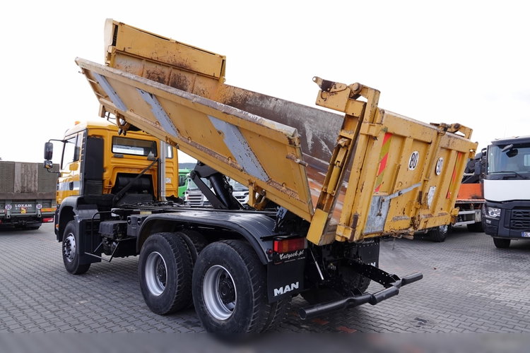 MAN TGA 35.350 / 6x4 / WYWROTKA / HYDROBURTA /UAL / BORDMATIC / SPROWADZONY  zdjęcie 3