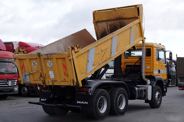 MAN TGA 35.350 / 6x4 / WYWROTKA / HYDROBURTA /UAL / BORDMATIC / SPROWADZONY  zdjęcie 6