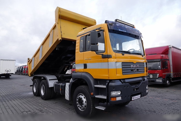 MAN TGA 35.350 / 6x4 / WYWROTKA / HYDROBURTA /UAL / BORDMATIC / SPROWADZONY  zdjęcie 7