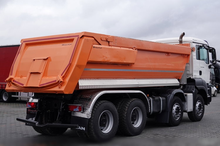 MAN TGS 35.480 / 8x4 / WYWROTKA TYLNOZSYPOWA / MEILLER KIPER / HYDRAULICZNA KLAPA / EURO 6 / 2017 ROK zdjęcie 14