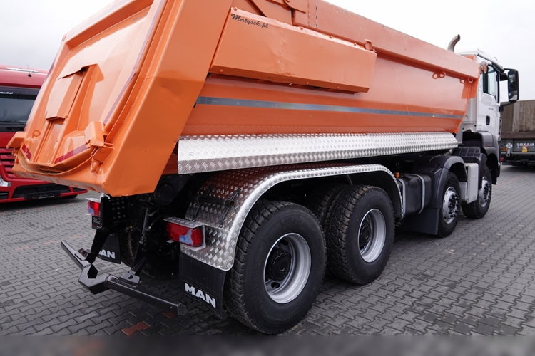 MAN TGS 35.480 / 8x4 / WYWROTKA TYLNOZSYPOWA / MEILLER KIPER / HYDRAULICZNA KLAPA / EURO 6 / 2017 ROK zdjęcie 23