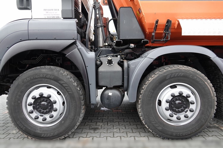 MAN TGS 35.480 / 8x4 / WYWROTKA TYLNOZSYPOWA / MEILLER KIPER / HYDRAULICZNA KLAPA / EURO 6 / 2017 ROK zdjęcie 27