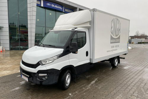 Iveco Daily 35S14 1wł, 2X webasto, super stan, izoterma, winda BAR