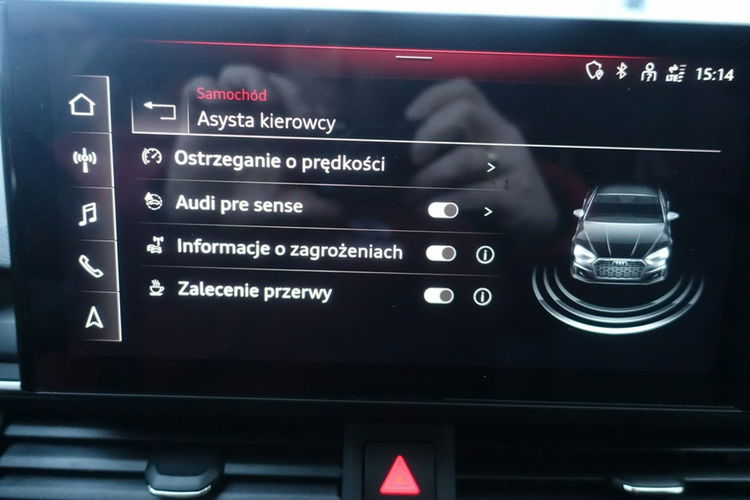 Audi A5 Salon Polska 100% Org. Lakier Gwarancja 4 lata lub 120000 4.0 TFSI 4x4 zdjęcie 45