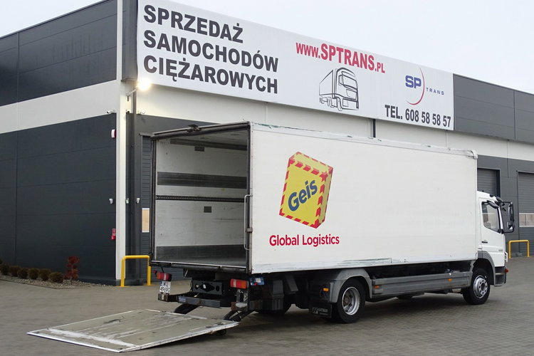 Mercedes ATEGO 1222 Izoterma Klimatyzacja Blokada Mostu Zarejestrowany , Poduszki, Winda , Kamera cofania , Manual 6 biegowy zdjęcie 3