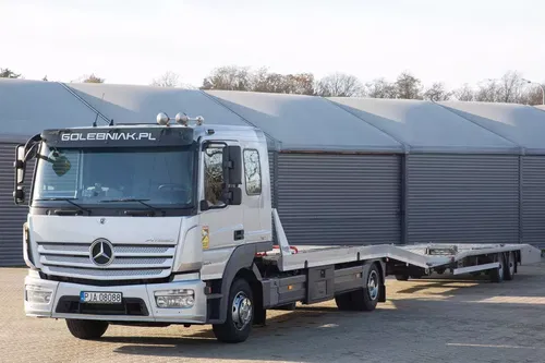 Mercedes Atego 1024 ZESTAW Autotransporter