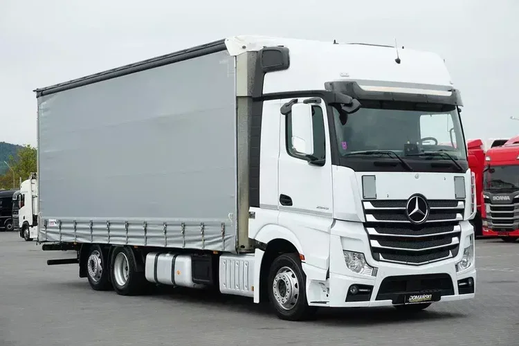 Mercedes ACTROS / 2545 / E 6 / ACC / FIRANKA / 20 PALET zdjęcie 1