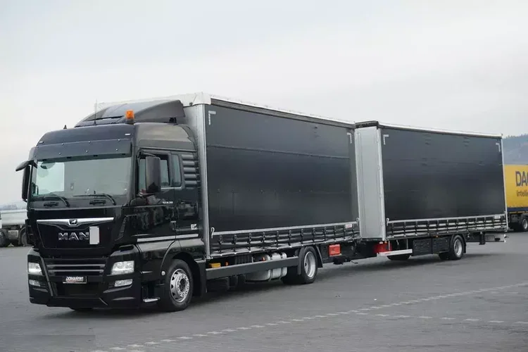MAN TGX / 18.360 / ACC / E 6 / ZESTAW PRZEJAZDOWY 120 M3 / ŁAD. 15 150 KG zdjęcie 2