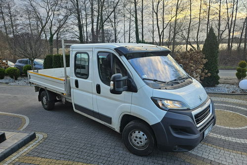 Peugeot Boxer 2.2 HDi 130KM / Doka Brygadówka / 7 osób / Salon PL