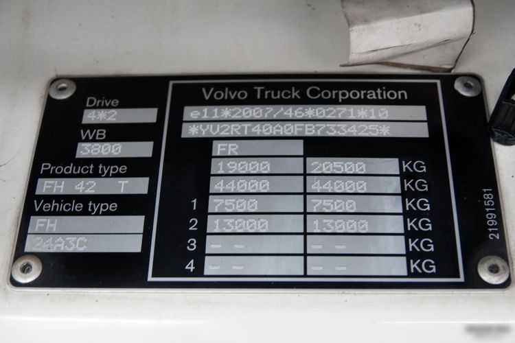 Volvo FH 500 / HYDRAULIKA / KLIMA POSTOJOWA / OPONY 100%  zdjęcie 39