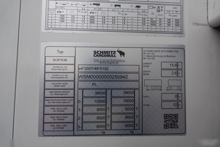 Schmitz / CHŁODNIA / OŚ PODNOSZONA / KOSZ NA PALETY / AGREGAT CARRIER VECTOR 1350 zdjęcie 25