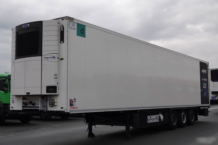 Schmitz / CHŁODNIA / OŚ PODNOSZONA / KOSZ NA PALETY / AGREGAT CARRIER VECTOR 1350 zdjęcie 2