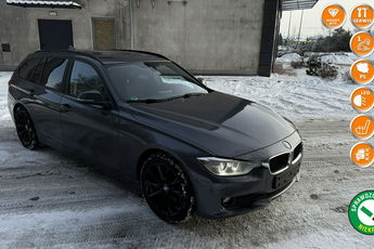 BMW 318 2.0d ledy bi xenon el.klapa śliczny zadbany full serwis zamiana gwaran