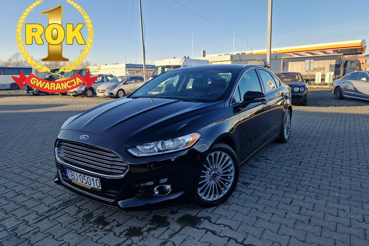 Ford Mondeo Titanium Skóra KameraCof SONY Podgrz.Fotele Automat Gwarnacja ROK zdjęcie 1