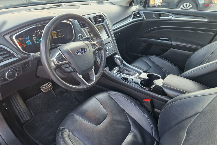Ford Mondeo Titanium Skóra KameraCof SONY Podgrz.Fotele Automat Gwarnacja ROK zdjęcie 12