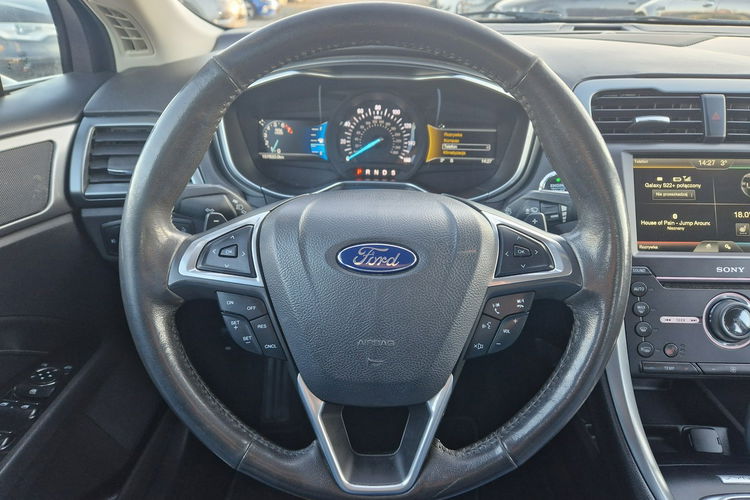 Ford Mondeo Titanium Skóra KameraCof SONY Podgrz.Fotele Automat Gwarnacja ROK zdjęcie 13
