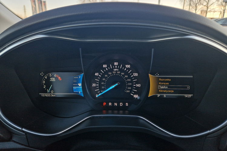 Ford Mondeo Titanium Skóra KameraCof SONY Podgrz.Fotele Automat Gwarnacja ROK zdjęcie 16
