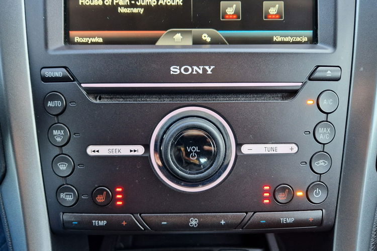 Ford Mondeo Titanium Skóra KameraCof SONY Podgrz.Fotele Automat Gwarnacja ROK zdjęcie 19